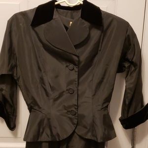 Early 1900s party dress with jacket.
